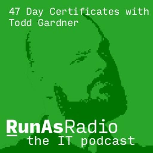 47 Day Certificates with Todd Gardner