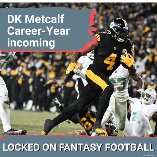 DK Metcalf a STEAL? Jaylen Warren overlooked? MUST-KNOW fantasy takes on 2026 Pittsburgh Steelers