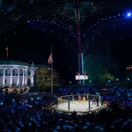MMA vor dem Weißen Haus? "Ich wusste, das passiert nur einmal in der Menschheitsgeschichte"