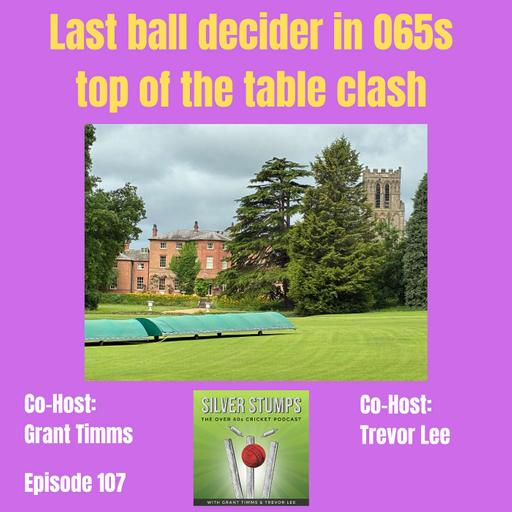 Dramatic last ball decider in clash of the O65s Table Toppers