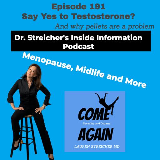 S4 Ep191: Say Yes to Testosterone? And Why Pellets are a Problem