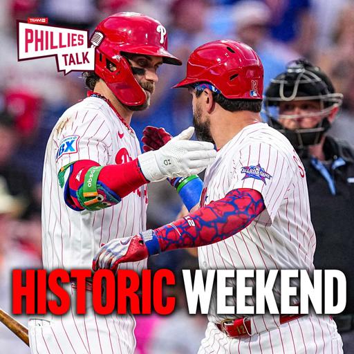 A deeper dive into a HISTORIC weekend for Harper, Schwarber, and the Phillies