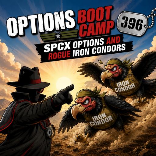 Options Boot Camp 396: SPCX Options and Rogue Iron Condors