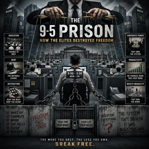 EP: 138 The 9–5 Prison: How the Elites Destroyed Freedom