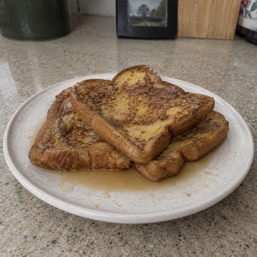 946. Yesterday's French Toast That Sat Out for 3 Hours Before Refrigeration