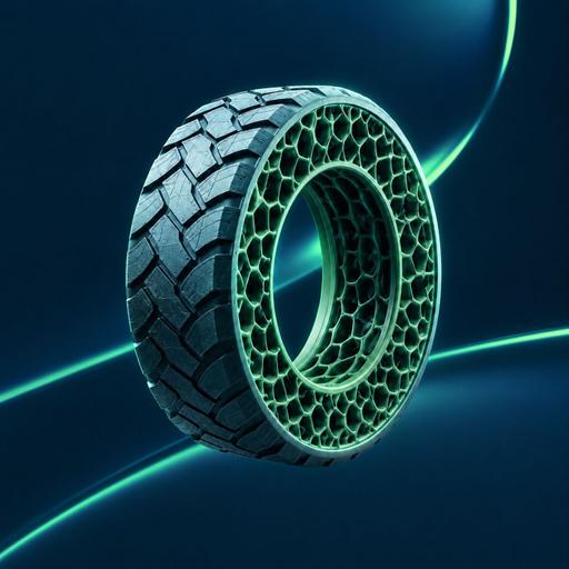 Non-pneumatic (airless) tires: material solutions with Arnitel