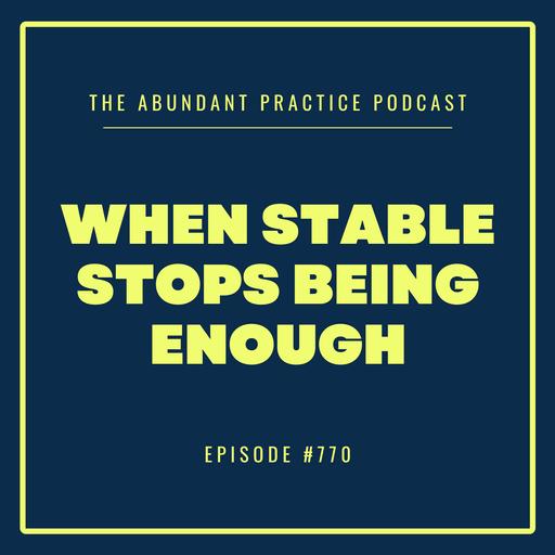 Episode #770: The Safety, the Insurance, the Predictability VS the Life You Actually Want