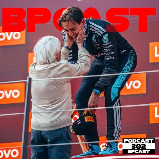 BPCast 302 • A Ferrari errou, o Verstappen acertou, Russell venceu e Antonelli segue líder • BP • Boletim do Paddock