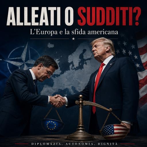 Odifreddi da Parenzo: Rutte e la Nato, "baciaculi" di Trump