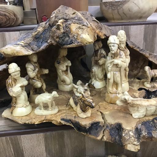 Ep# 102—(Bethlehem, Palestine)--The Art of Building a Christmas Manger