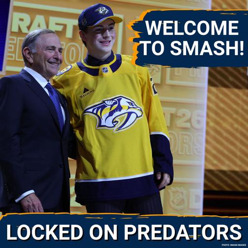 Welcome to SMASHVILLE! | Predators Select 8 Players In 2026 NHL Draft