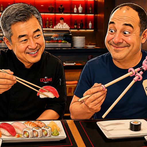How to eat sushi the right way