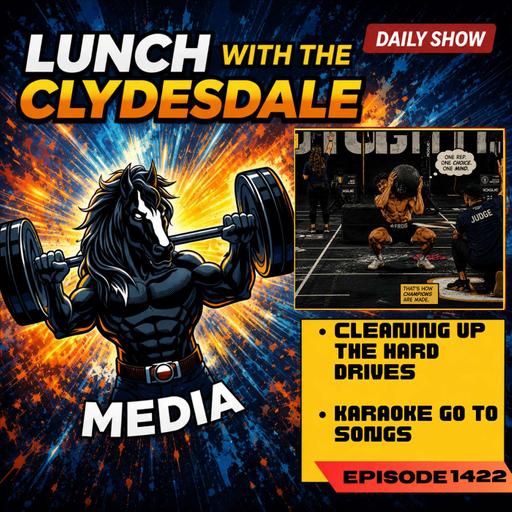 Lunch with the Clydesdale & Cowboy! - Wednesday Show! - How to Handle Text Spam!