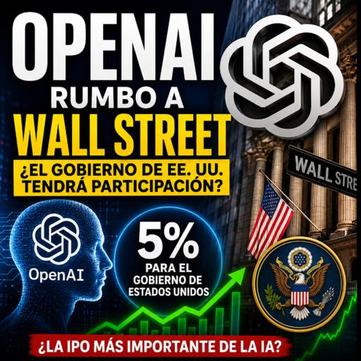OpenAI podría ofrecer 5% al gobierno de EE. UU. rumbo a su IPO Acción: Meta
