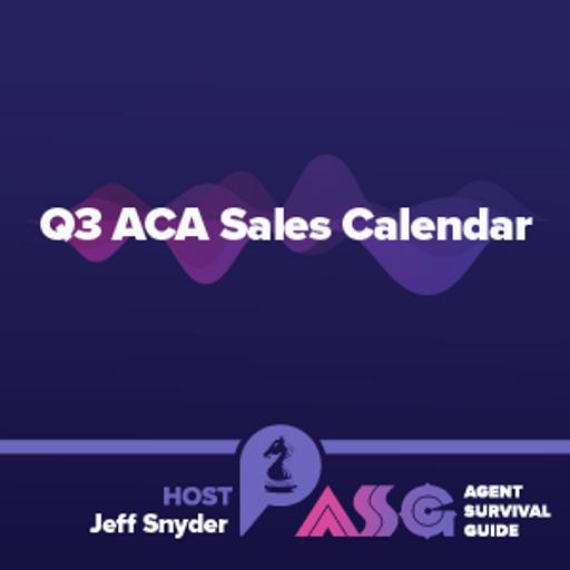 Q3 ACA Sales Calendar