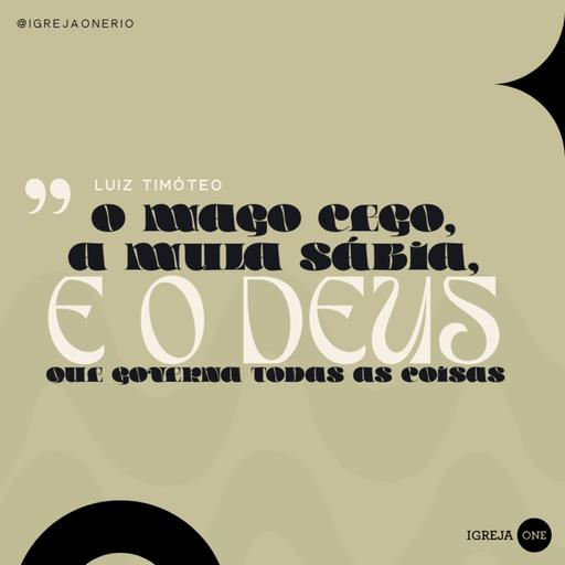 O MAGO CEGO, A MULA SÁBIA E O DEUS QUE GOVERNA TODAS AS COISAS | Luiz Timóteo