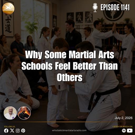 Episode 1141 - Why Some Martial Arts Schools Feel Better Than Others