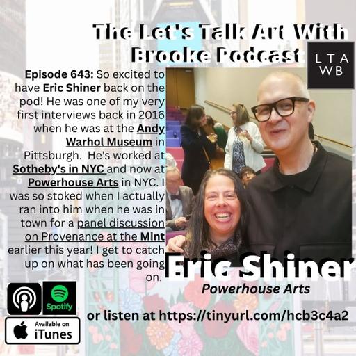 My second chat with Powerhouse Arts’ Eric Shiner
