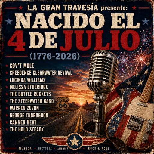Nacido el 4 de julio: 250º Aniversario. (1776-2026)