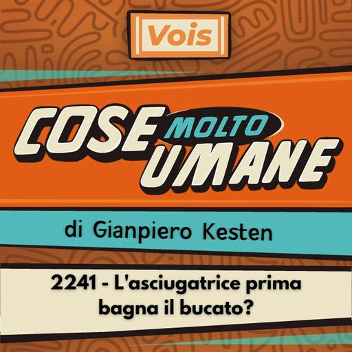 2241 - L'asciugatrice prima bagna il bucato?
