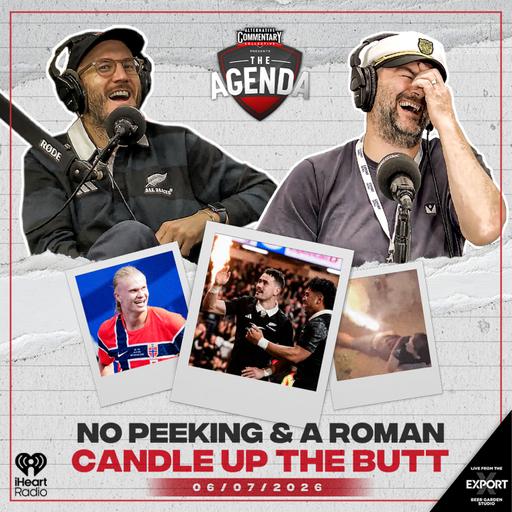 "No Peeking & A Roman Candle Up The Butt"