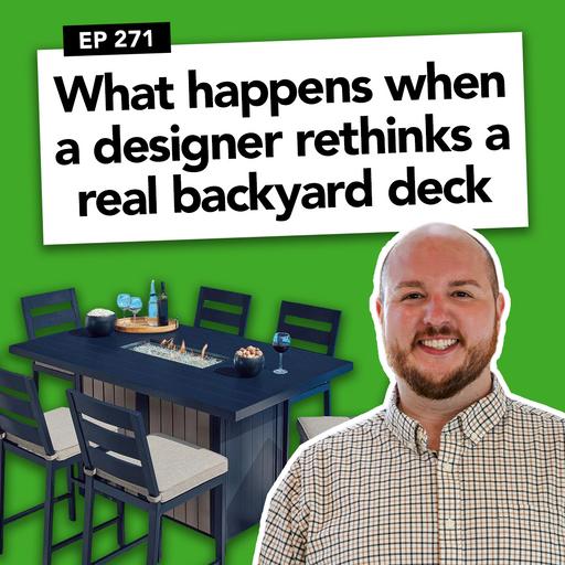 What happens when a designer rethinks a real backyard deck