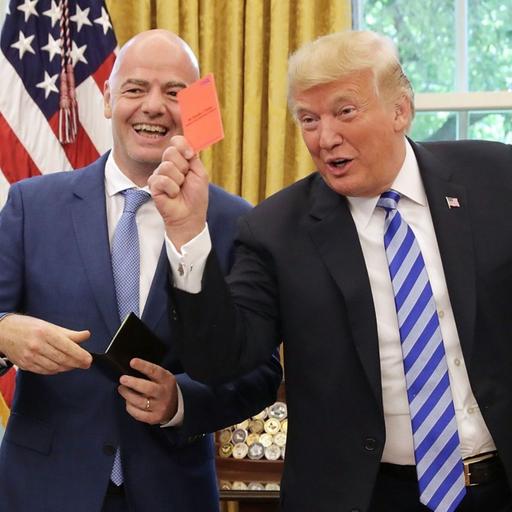 Как Трамп стал участником чемпионата мира?