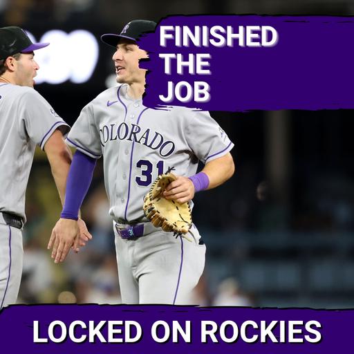 The Colorado Rockies FINISH The Job Against The Dodgers