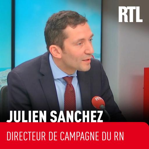 Julien Sanchez, le directeur de campagne du RN, assure que Marine Le Pen "est innocente" et "le prouvera en Cassation"