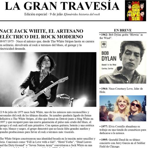 Jack White, Raconteurs, Dead Weather, White Stripes... 9 de julio