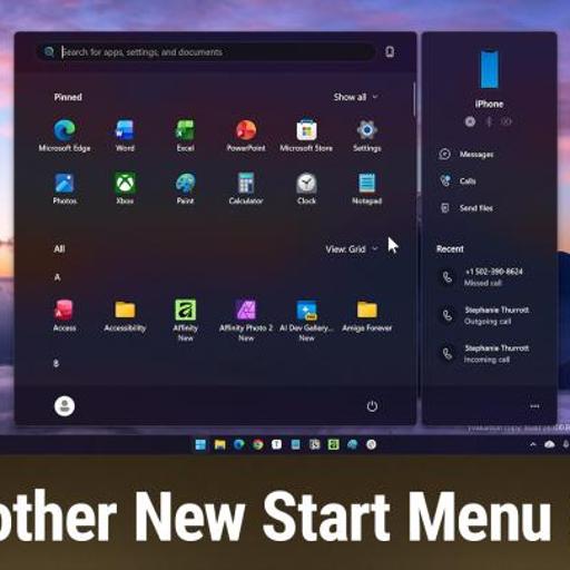 Hands-On Windows 197: Another New Start Menu (7/2026)