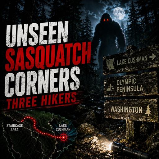 UNSEEN SASQUATCH CORNERS THREE HIKERS | LAKE CUSHMAN, WASHINGTON