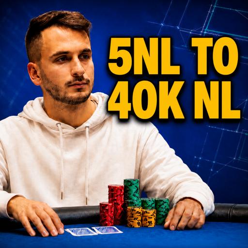 E74 Professional Poker Masterclass 101: Lessons From a 5NL to 40K NL Run