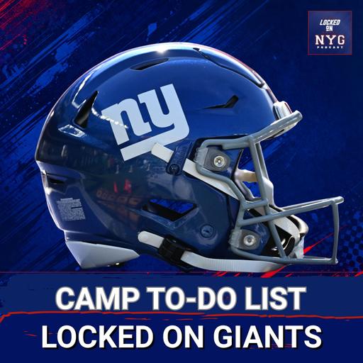 New York Giants Training Camp TO-DO List