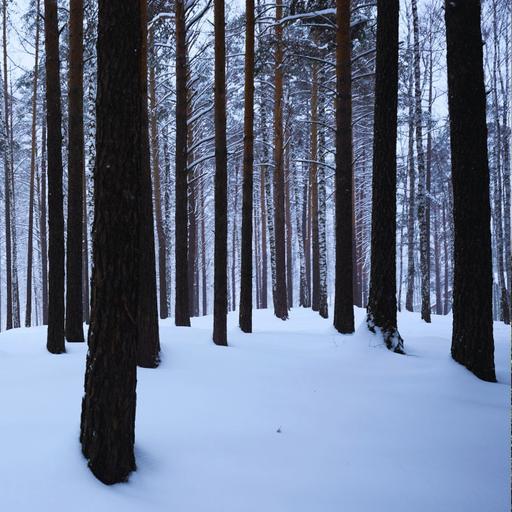 Pine Forest in Finland | 8 Hours of Winter Wind for Deep Sleep