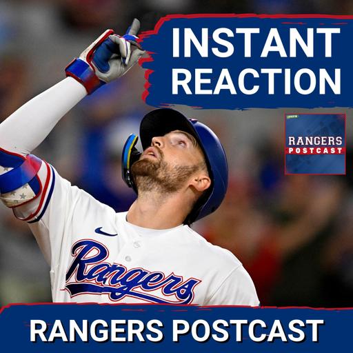 RANGERS POSTCAST: The Rangers got a WYATT WALK-OFF to beat the Angels.