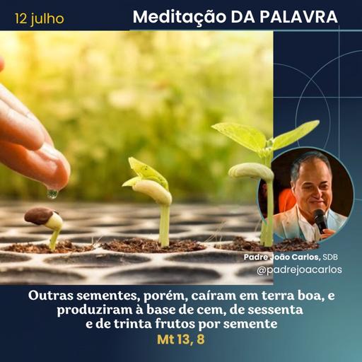 12 de Julho _ Meditação Palavra do Senhor