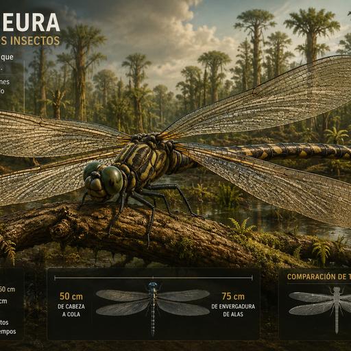 La Brújula de la Ciencia: La era de los insectos gigantes