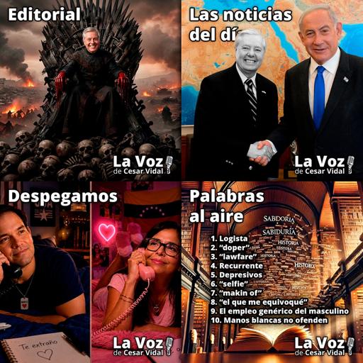 Programa Completo de La Voz de César Vidal - 13/07/26