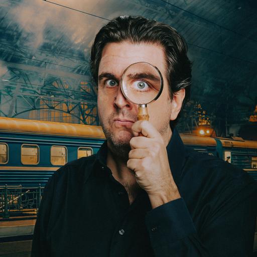 Kriminalrat Obermoos: Der Tod fuhr erster Klasse und Punkt sieben Uhr. Krimi-Podcast mit Bastian Pastewka