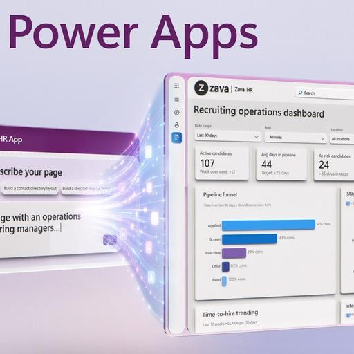Build your first Power App from data in seconds