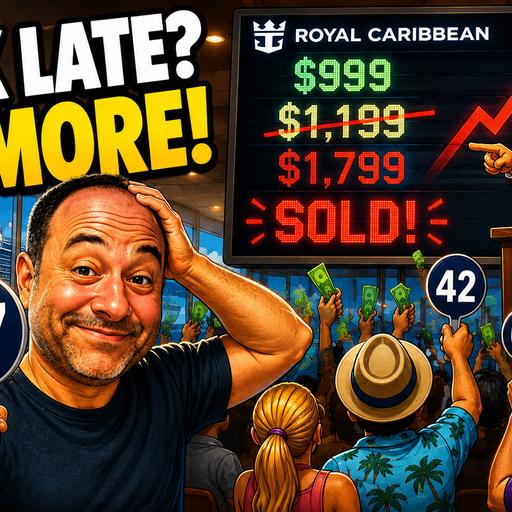 Royal Caribbean says more travelers are booking late and paying more
