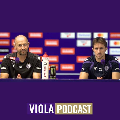 Vor Austria Wien - Beitar Jerusalem: Pressekonferenz mit Stephan Helm und Reinhold Ranftl (08/2026)