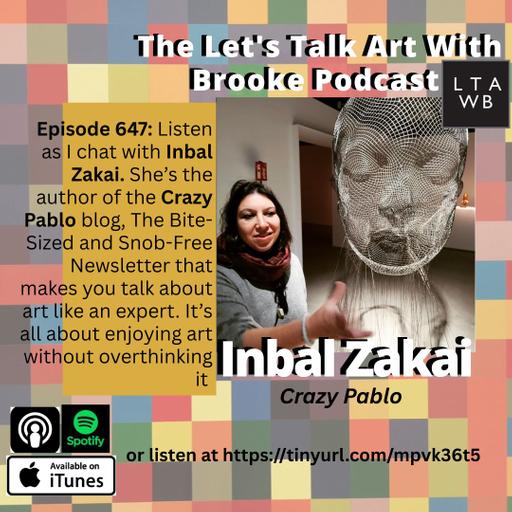 Check out my chat with the author of the Crazy Pablo blog, Inbal Zakai