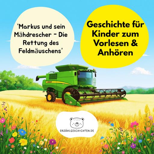 Bauer Markus und sein Mähdrescher - Die Rettung des kleinen Feldmäuschens