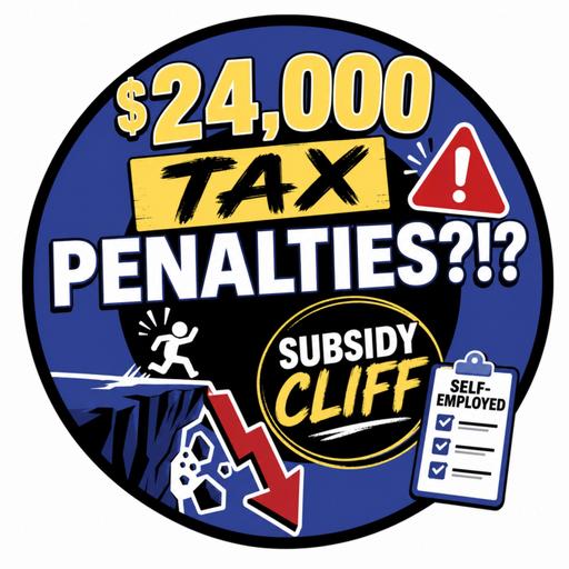 $24,000 in Tax Penalties!?! What self-employed Podcast Editors need to know about the Subsidy Cliff