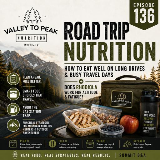 Q&A: Road Trip Nutrition: How to Eat Well on Long Drives + Does Rhodiola Work for Altitude?