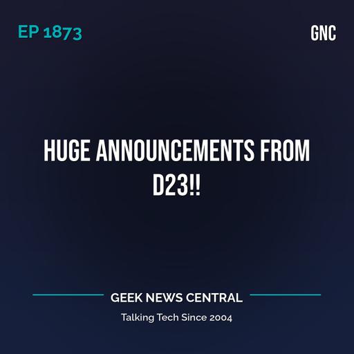 Huge Announcements From D23!! #1873