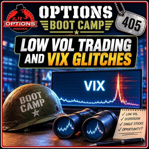 Options Boot Camp 405: Low Vol Trading and VIX Glitches