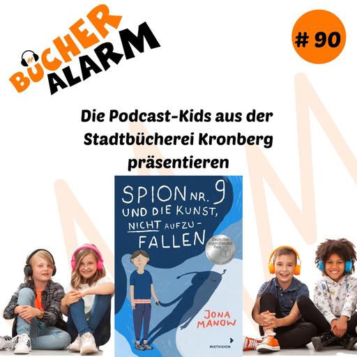 👾 "Spion Nr. 9 und die Kunst, nicht aufzufallen“ aus der Stadtbücherei Kronberg